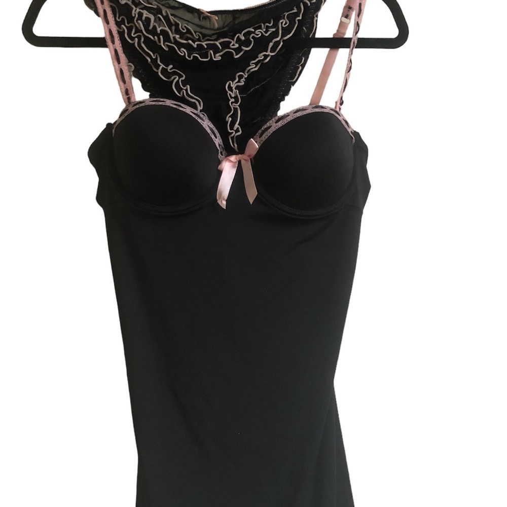 Pink and Black Rampage Intimates Lingerie - Picture 2 of 16